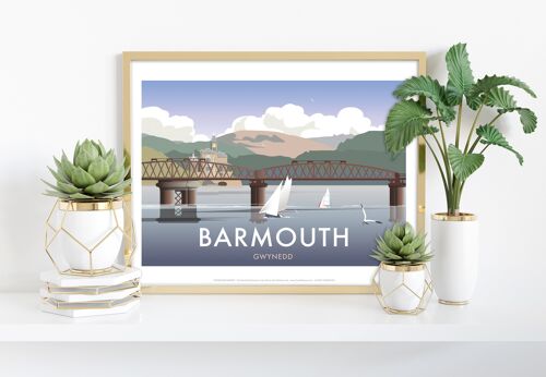 Barnmouth By Artist Dave Thompson - 11X14” Premium Art Print
