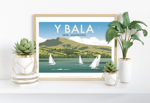 Y Bala By Artist Dave Thompson - 11X14” Premium Art Print