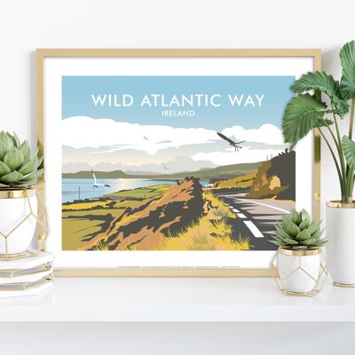 Wild Atlantic Way, République d'Irlande - Impression artistique