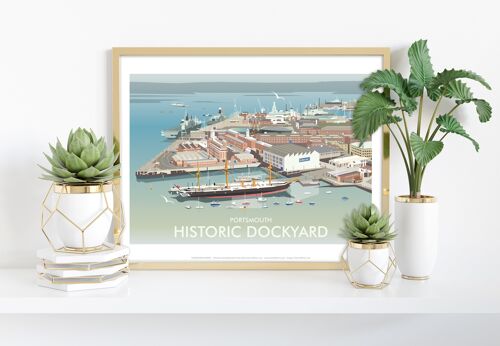 Historic Dockyard, Portsmouth - Dave Thompson Art Print