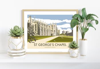 Chapelle St George, château de Windsor - Dave Thompson Impression artistique