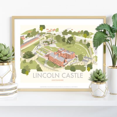 Castillo de Lincoln, Lincolnshire - Dave Thompson Lámina artística