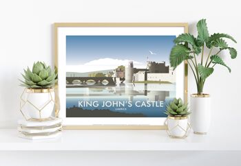 Château du roi Jean, Limerick - Dave Thompson Impression artistique