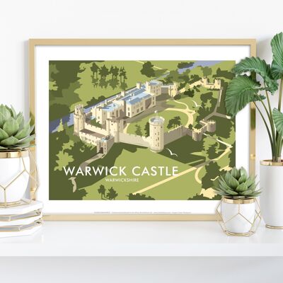 Castello di Warwick, Warwickshire - Stampa artistica di Dave Thompson