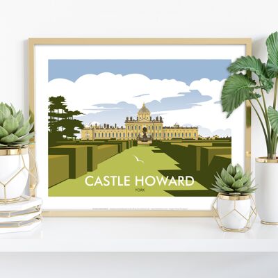 Castle Howard, York vom Künstler Dave Thompson - Kunstdruck