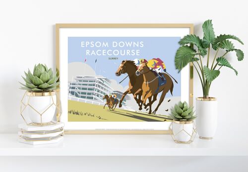Epsom Downs Racecouse, Surrey - Dave Thompson Art Print