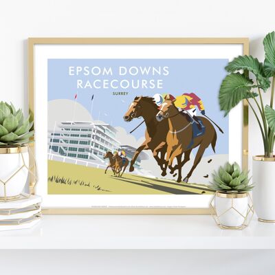 Epsom Downs Racecouse, Surrey - Dave Thompson Lámina artística