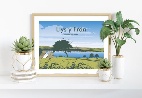 Llys Y Fran By Artist Dave Thompson - Premium Art Print
