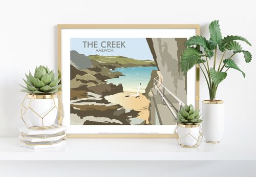 The Creek By Artist Dave Thompson - 11X14” Premium Art Print