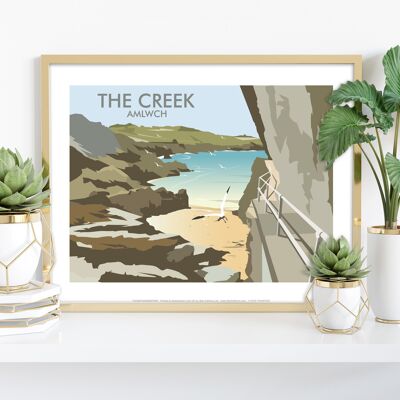 The Creek By Artist Dave Thompson - 11X14” Premium Art Print