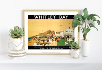 Whitley Bay - 11X14" impression d'art haut de gamme