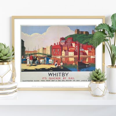 Whitby – Premium-Kunstdruck im Format 11 x 14 Zoll