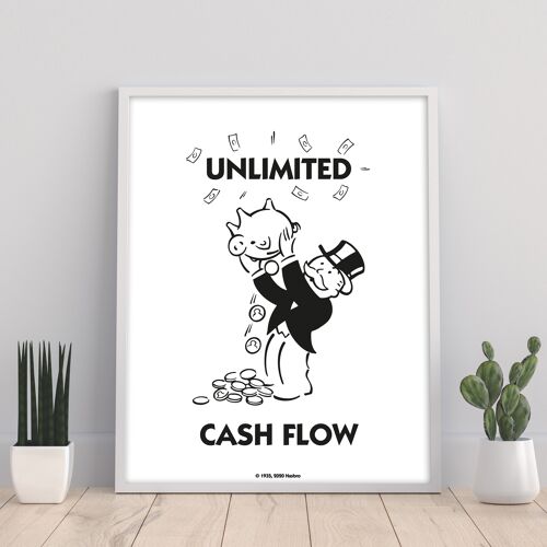 Monopoly Unlimited Cash Flow - 11X14” Premium Art Print