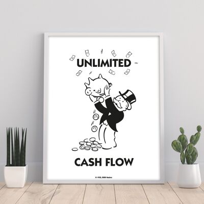 Monopoly Unlimited Cash Flow – Premium-Kunstdruck im Format 11 x 14 Zoll