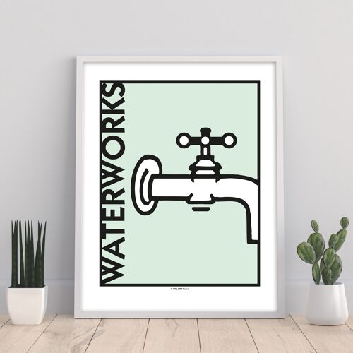 Monopoly Water Works - 11X14” Premium Art Print