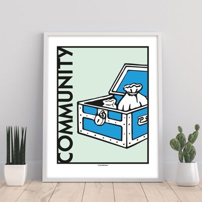 Communauté Monopoly - Impression d'Art Premium 11X14"