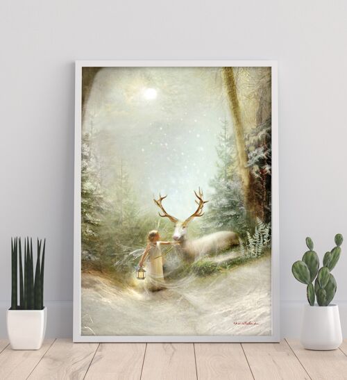 Foggy Christmas Eve - 11X14” Art Print by Charlotte Bird