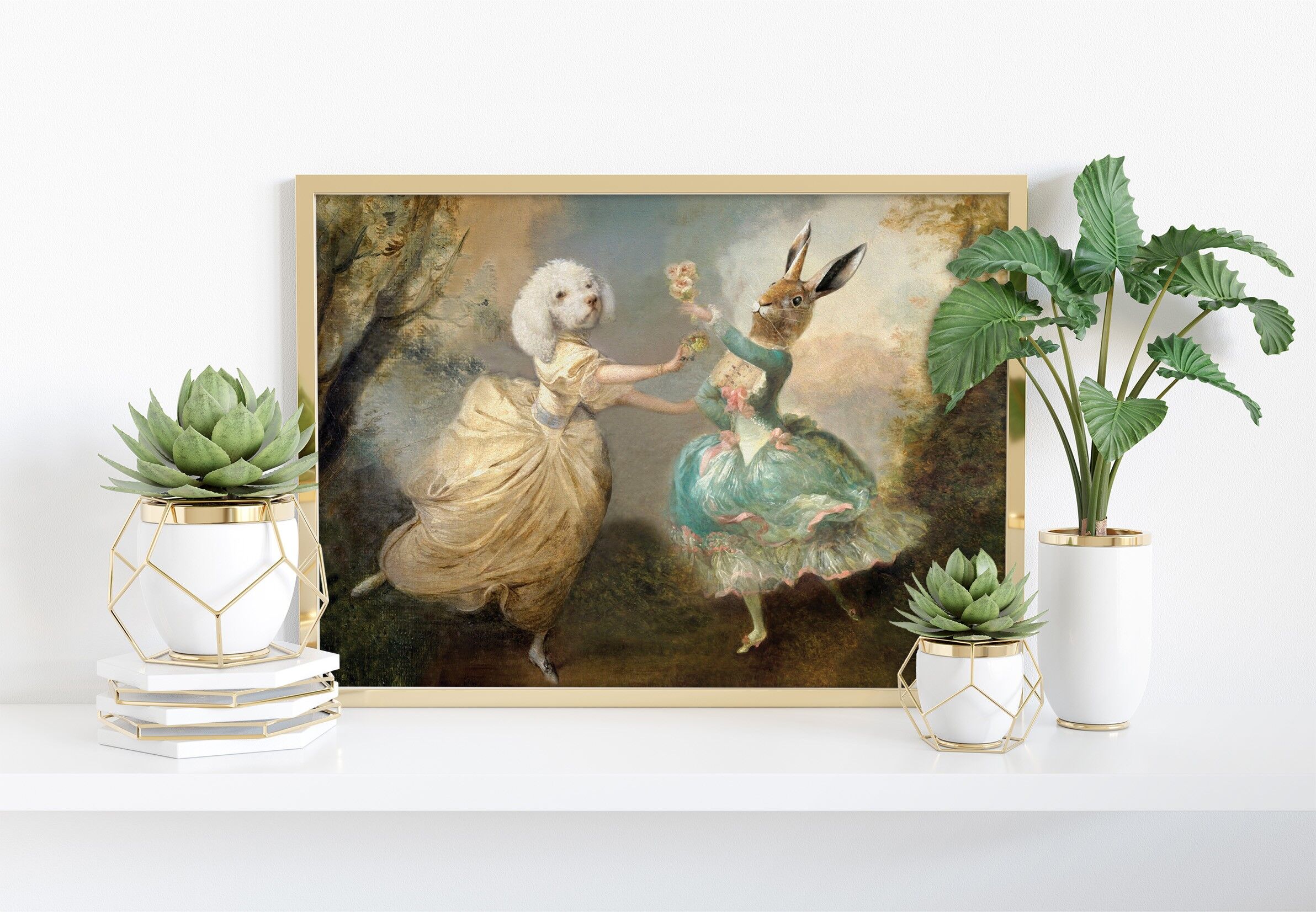 Merry Met - 11X14” Art Print by Charlotte Bird