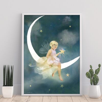 Fairy Of Dreams And Wishes 11X14” Art Print - Charlotte Bird