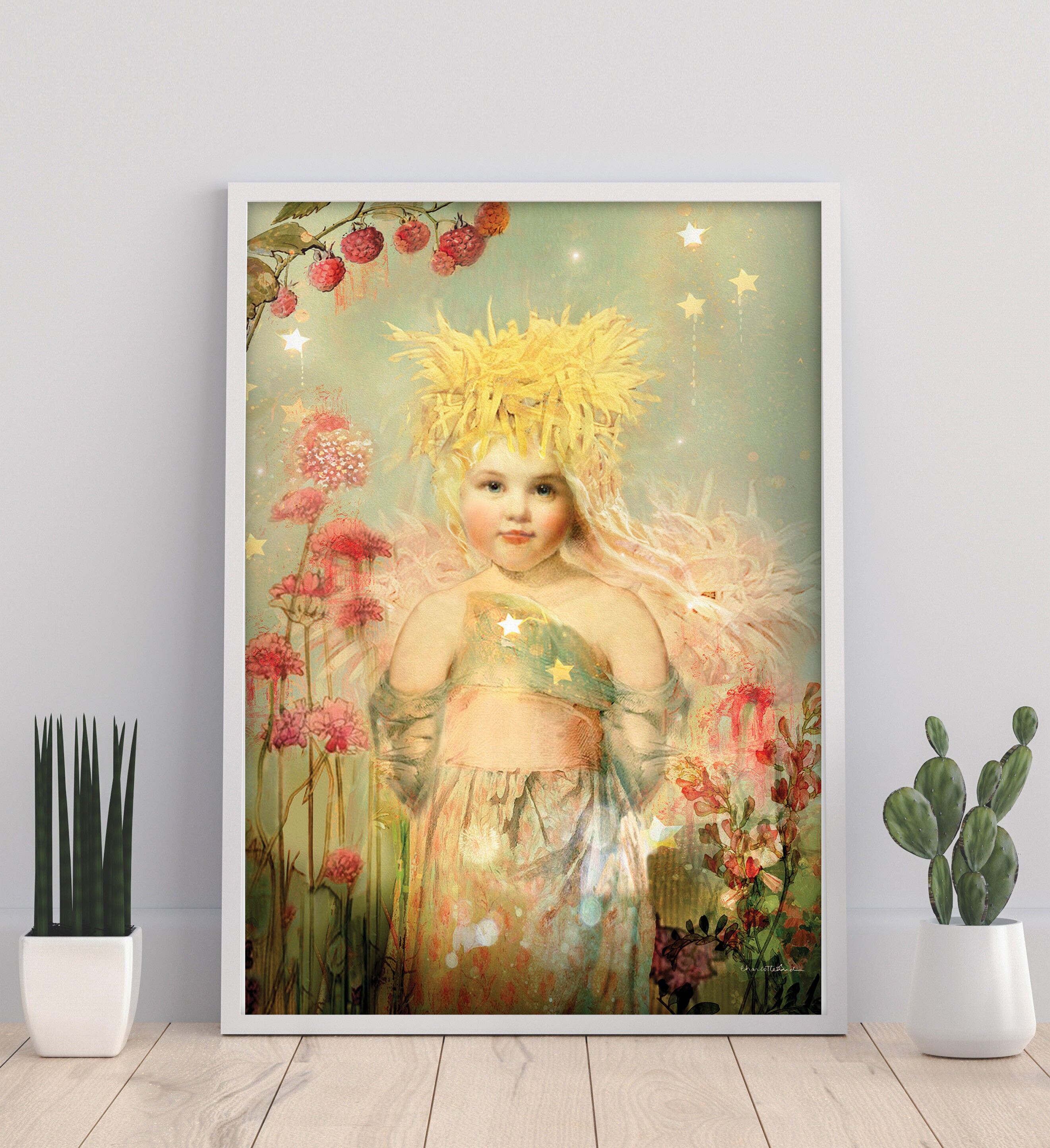 Field Of Dreams - 11X14” Art Print by Charlotte Bird