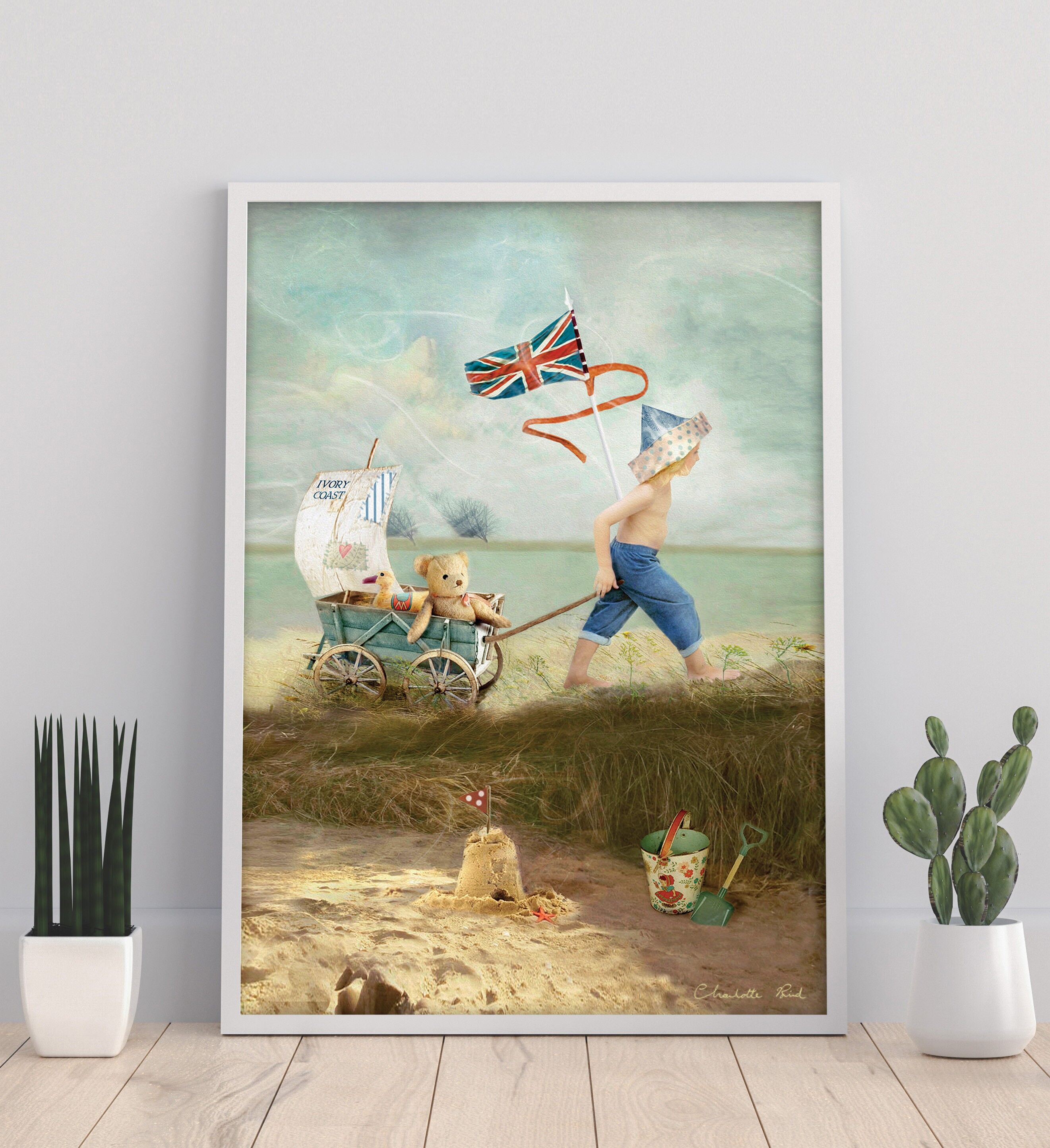 South Coast Adventures - 11X14” Art Print by Charlotte Bird