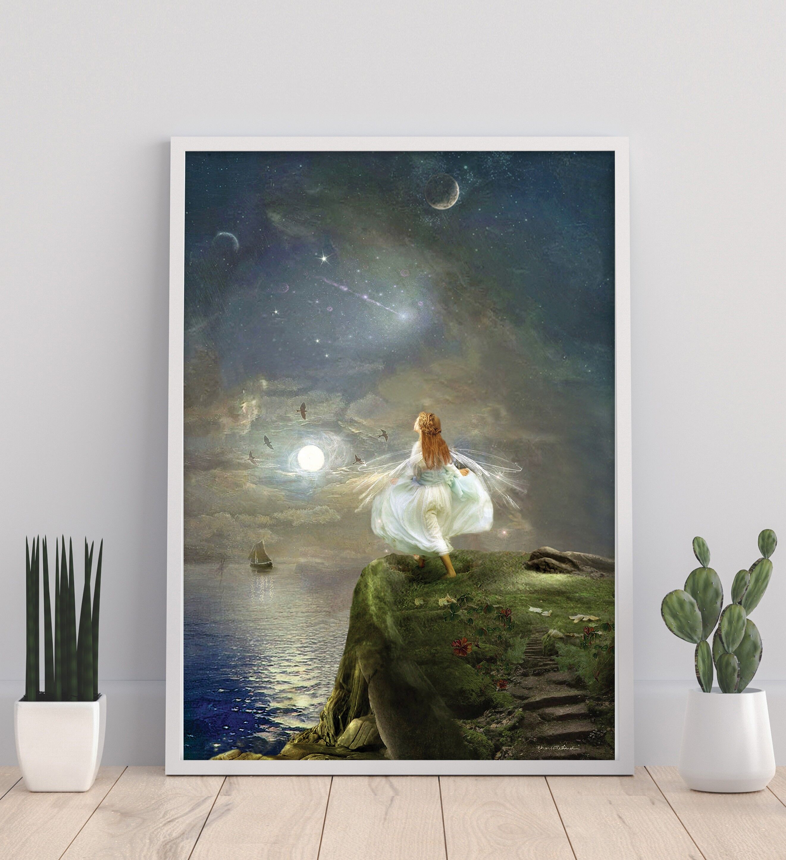 Wherever You Are - 11X14” Art Print by Charlotte Bird