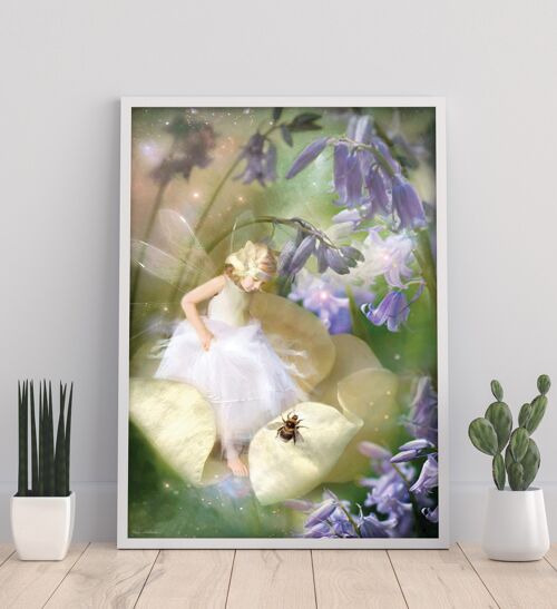 Song Of The Bluebells - 11X14” Art Print by Charlotte Bird