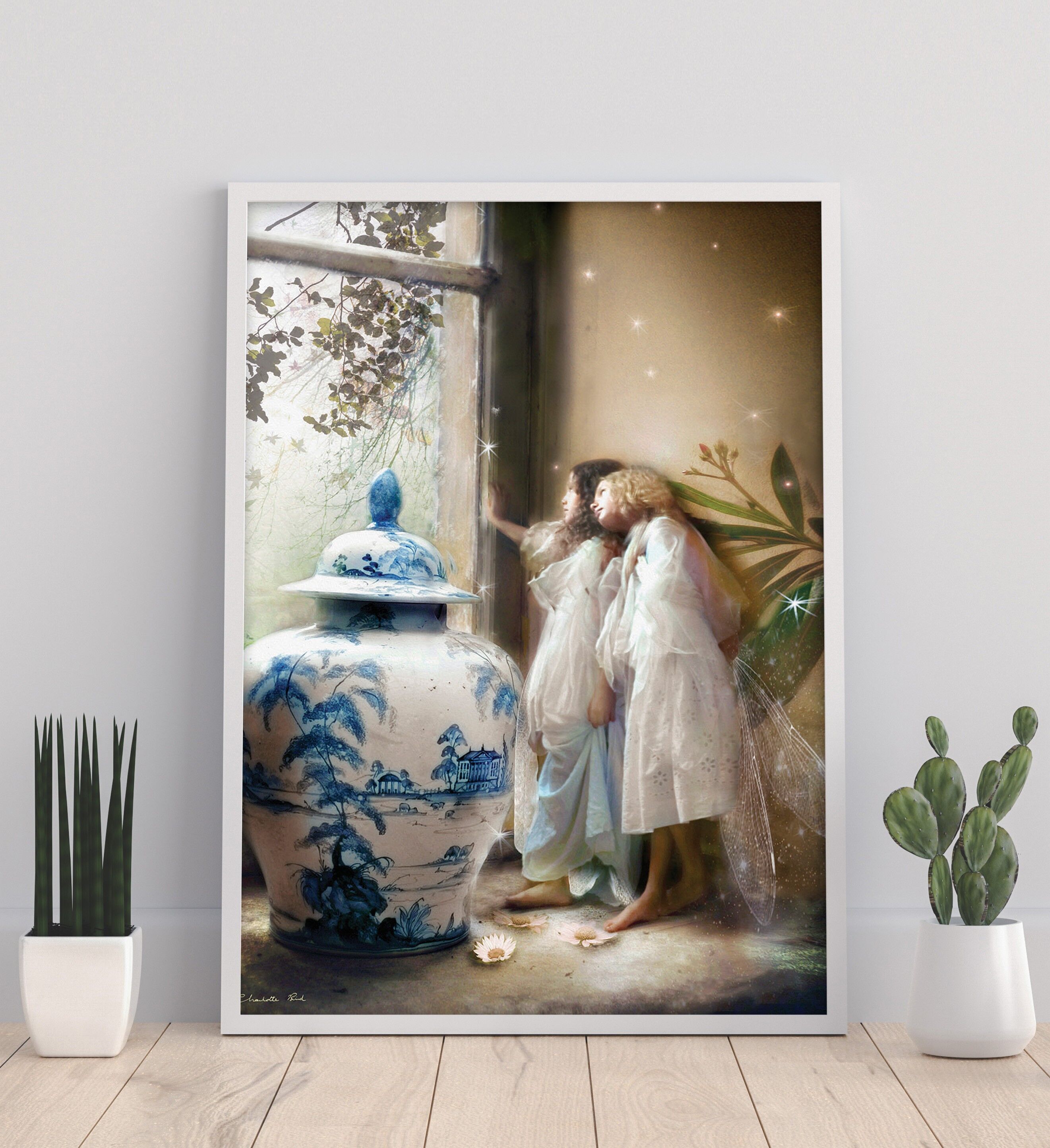 Contemplazione - 11 x 14" stampa d'arte di Charlotte Bird