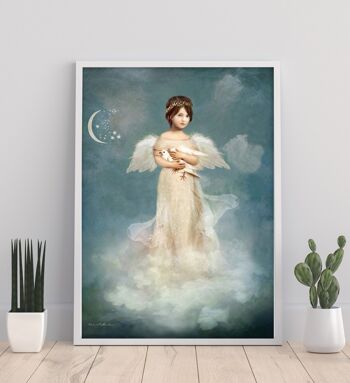 Ange de l'amour véritable - 11X14" Art Print par Charlotte Bird