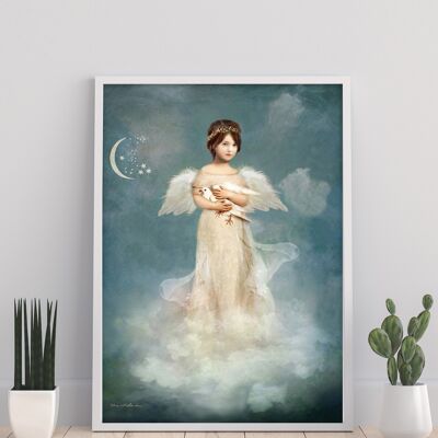 Angel Of True Love - 11X14” Art Print by Charlotte Bird
