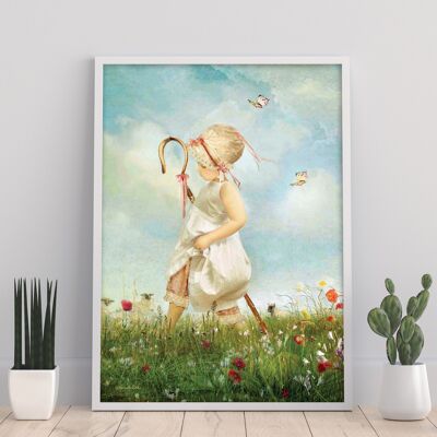 Little Bo Peep - 11X14” Art Print by Charlotte Bird