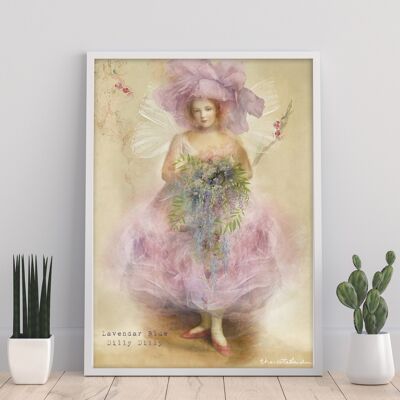 Rosa lavanda - 11X14" Impresión de arte de Charlotte Bird