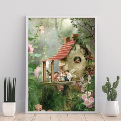 Rainy Day Hideaway – 11X14” Kunstdruck von Charlotte Bird