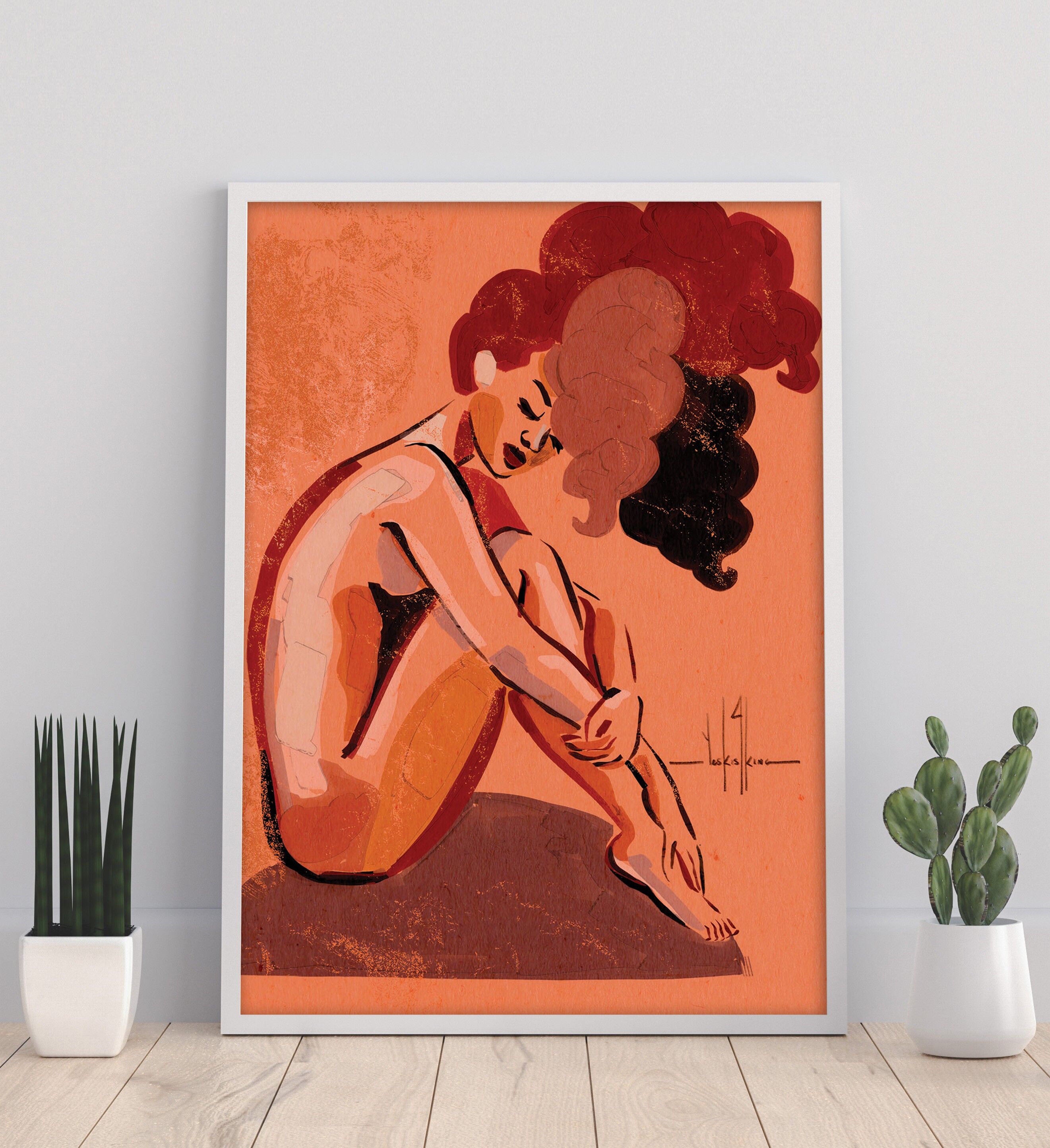 Aún más: impresión artística de 11X14" de David Coleman Jr.