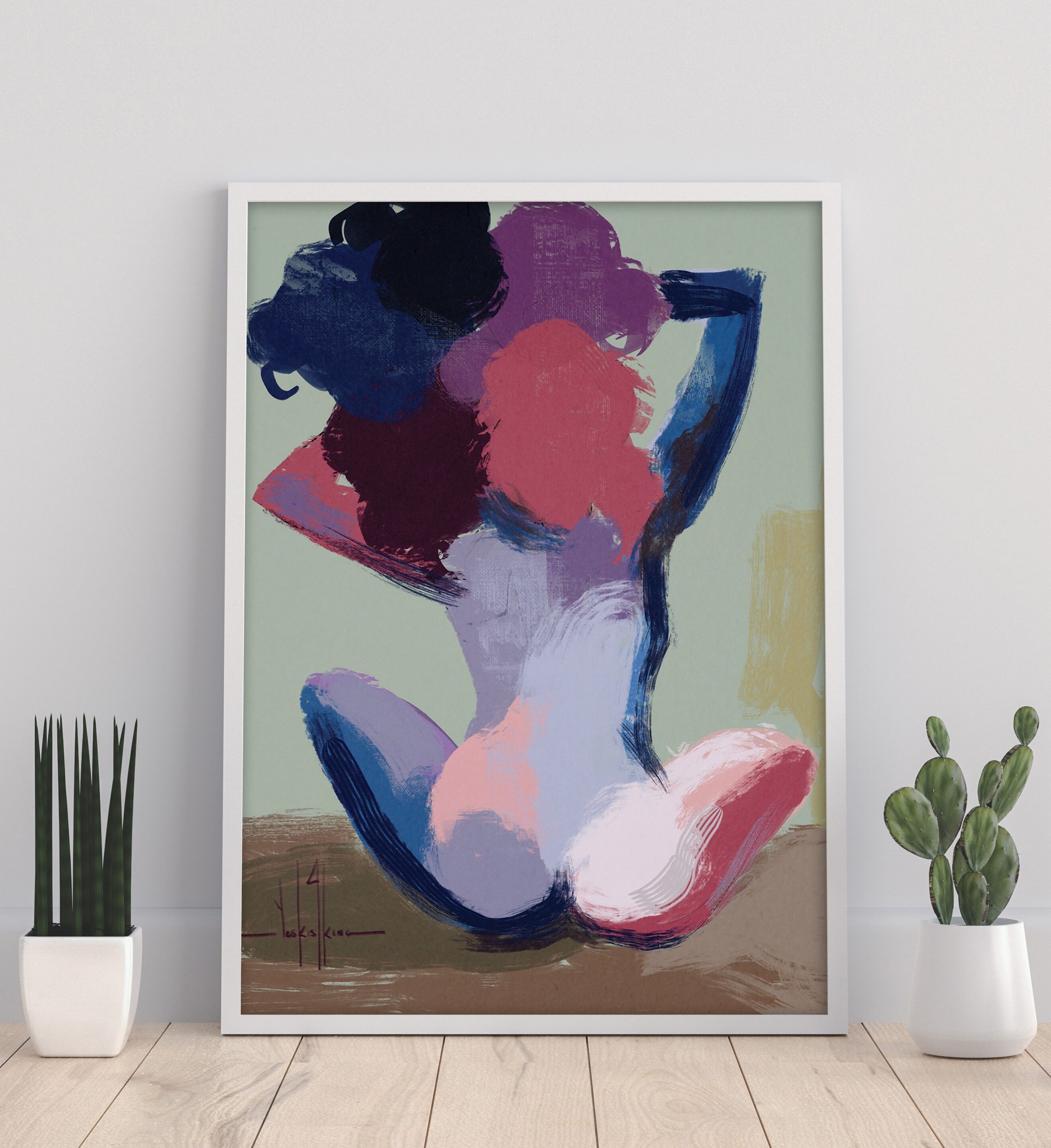 Incomprendido - 11X14" Impresión de arte por David Coleman Jr.