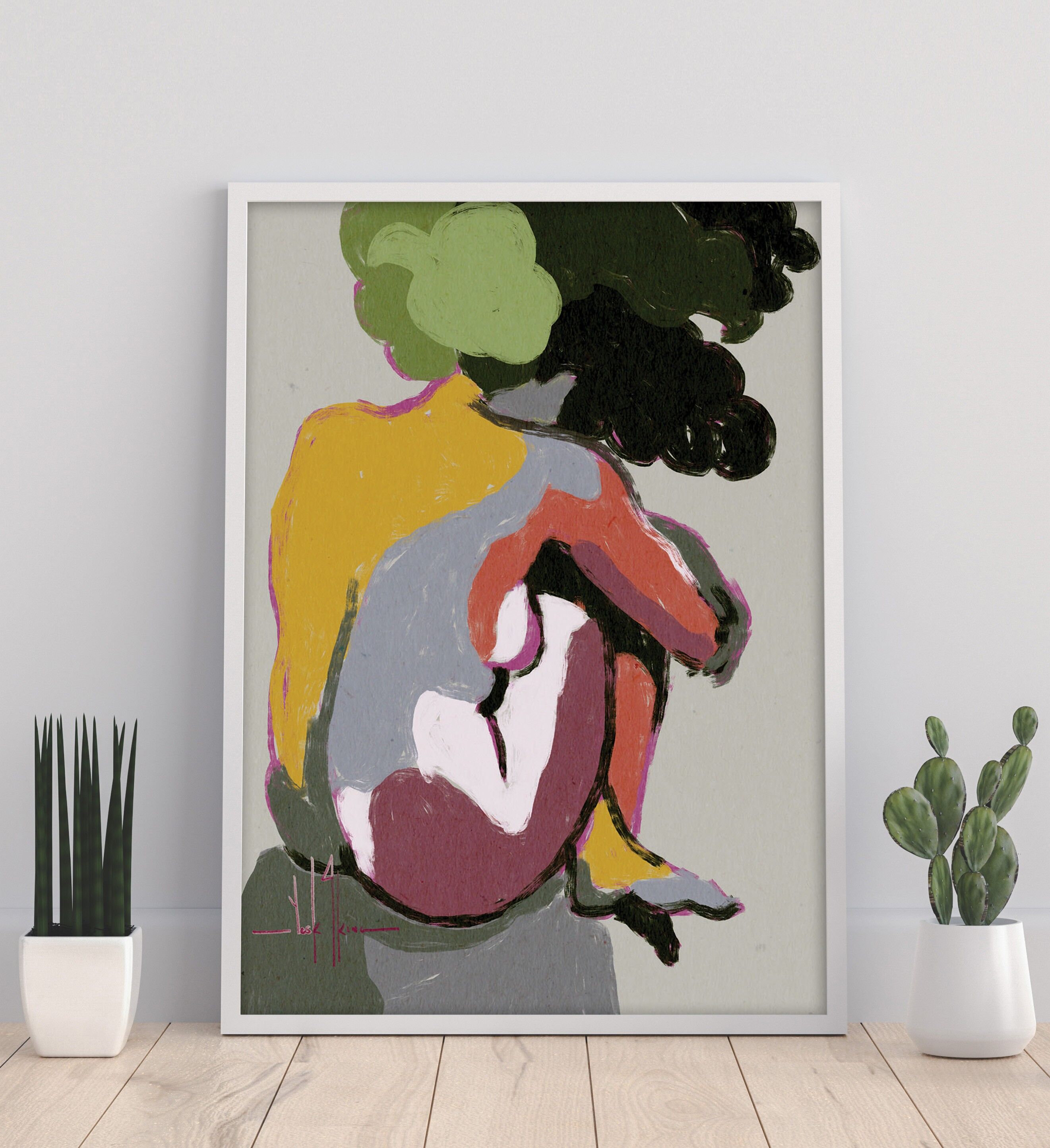 Todavía buscando - Impresión artística de 11X14" de David Coleman Jr.