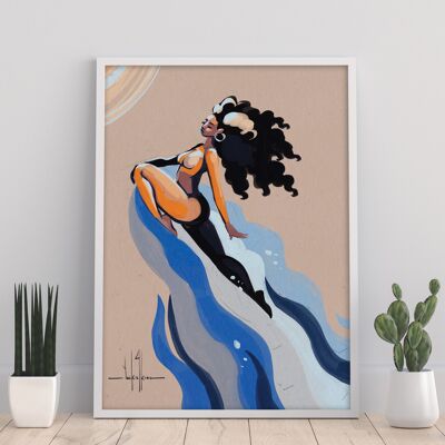 Soyez votre propre vague - 11X14" Art Print par David Coleman Jr.