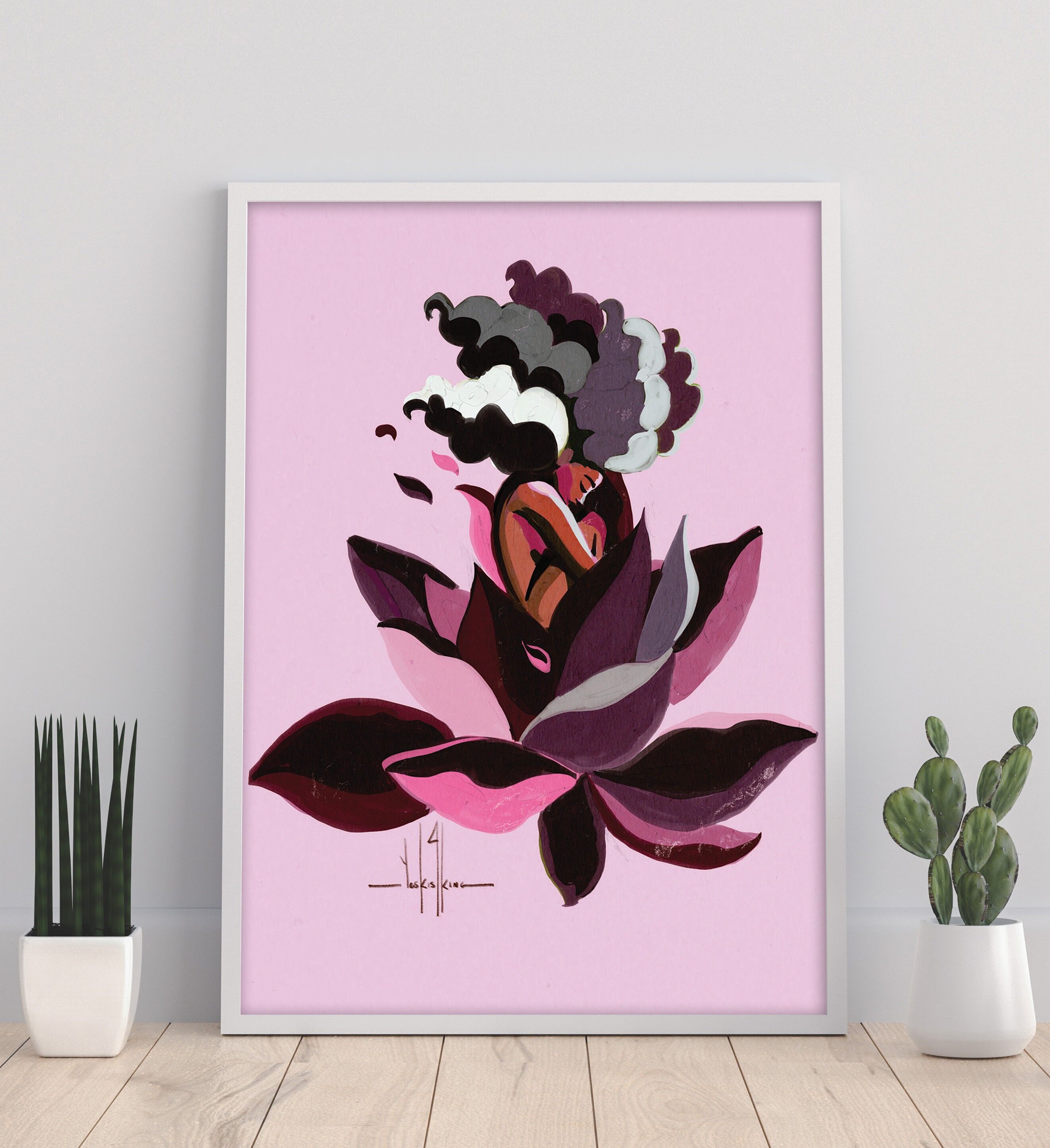 Your Stepping Stone - Impresión artística de 11X14" de David Coleman Jr.