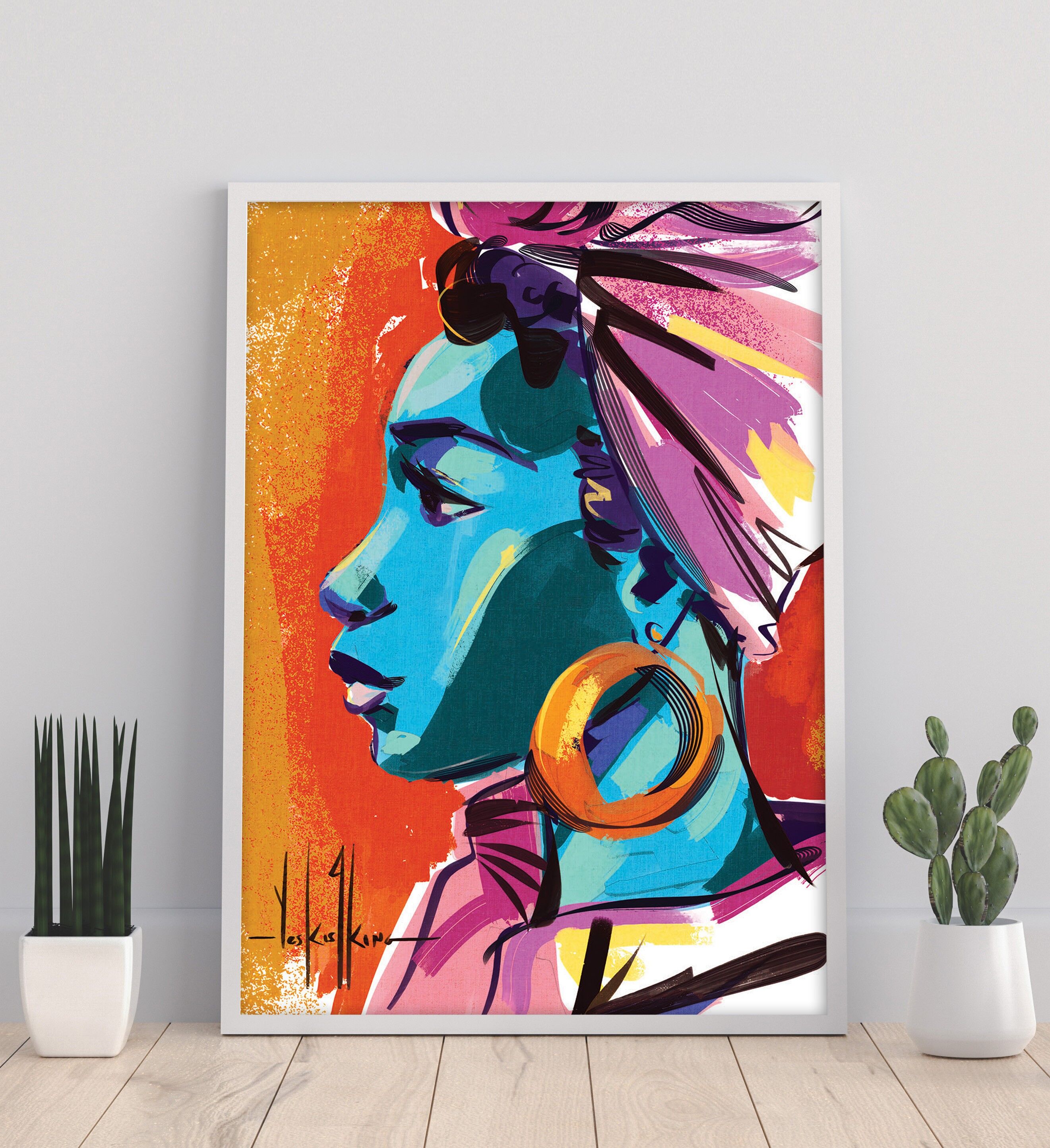 Control - Impresión artística de 11X14" de David Coleman Jr.