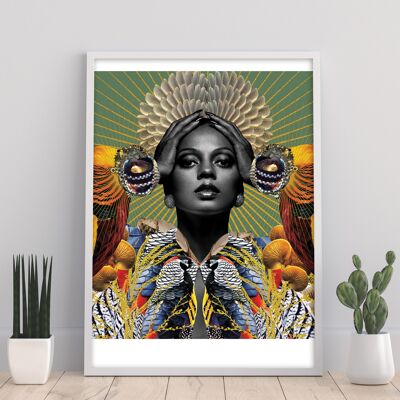 Iris - 11X14” Art Print by Carol Muthiga-Oyekunle