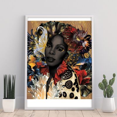 Üppiges Leben – 11 x 14 Zoll Kunstdruck von Carol Muthiga-Oyekunle