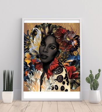 Vie luxuriante - Impression d'art 11X14" par Carol Muthiga-Oyekunle