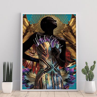 Hathor - 11X14” Art Print by Carol Muthiga-Oyekunle