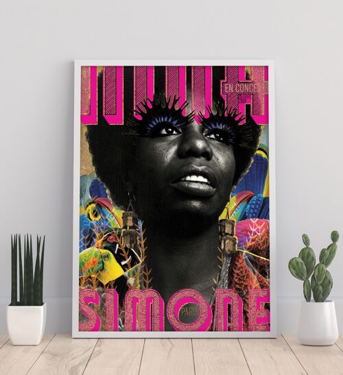Nina Simone En Concert - 11X14” Art Print