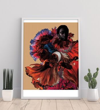 Rose déconstruite 11X14" Art Print - Carol Muthiga-Oyekunle