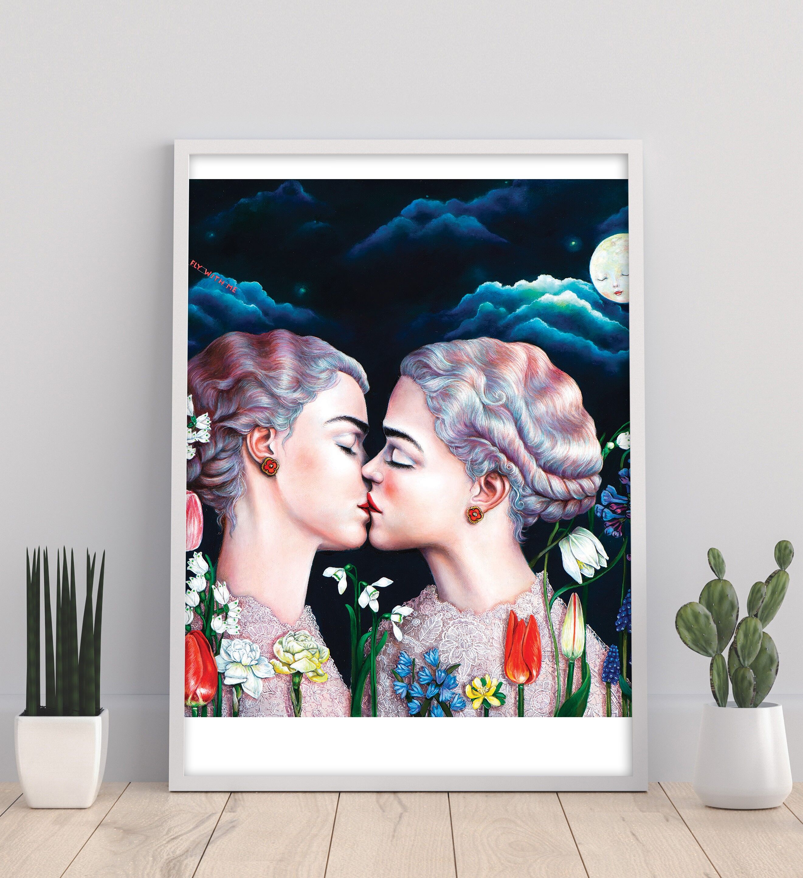 Vola con me - 11 x 14" stampa artistica di Liva Pakalne Fanelli