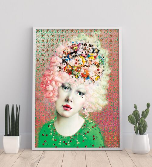 Marie Antoinette - 11X14” Art Print by Liva Pakalne Fanelli
