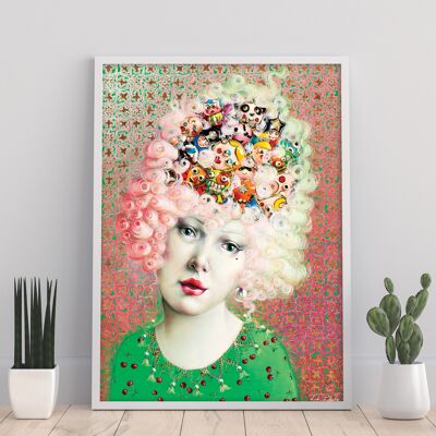 Marie Antoinette – 11X14” Kunstdruck von Liva Pakalne Fanelli