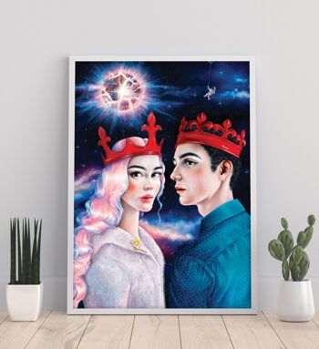 Suprême - Supernova 11X14" Art Print par Liva Pakalne Fanelli