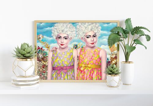 Twins - 11X14” Art Print by Liva Pakalne Fanelli